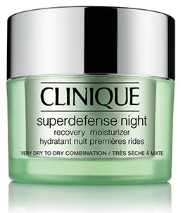 Clinique Feuchtigkeitspflege Superdefense Night Recovery Moisturizer Hauttyp 1+2 50 ml