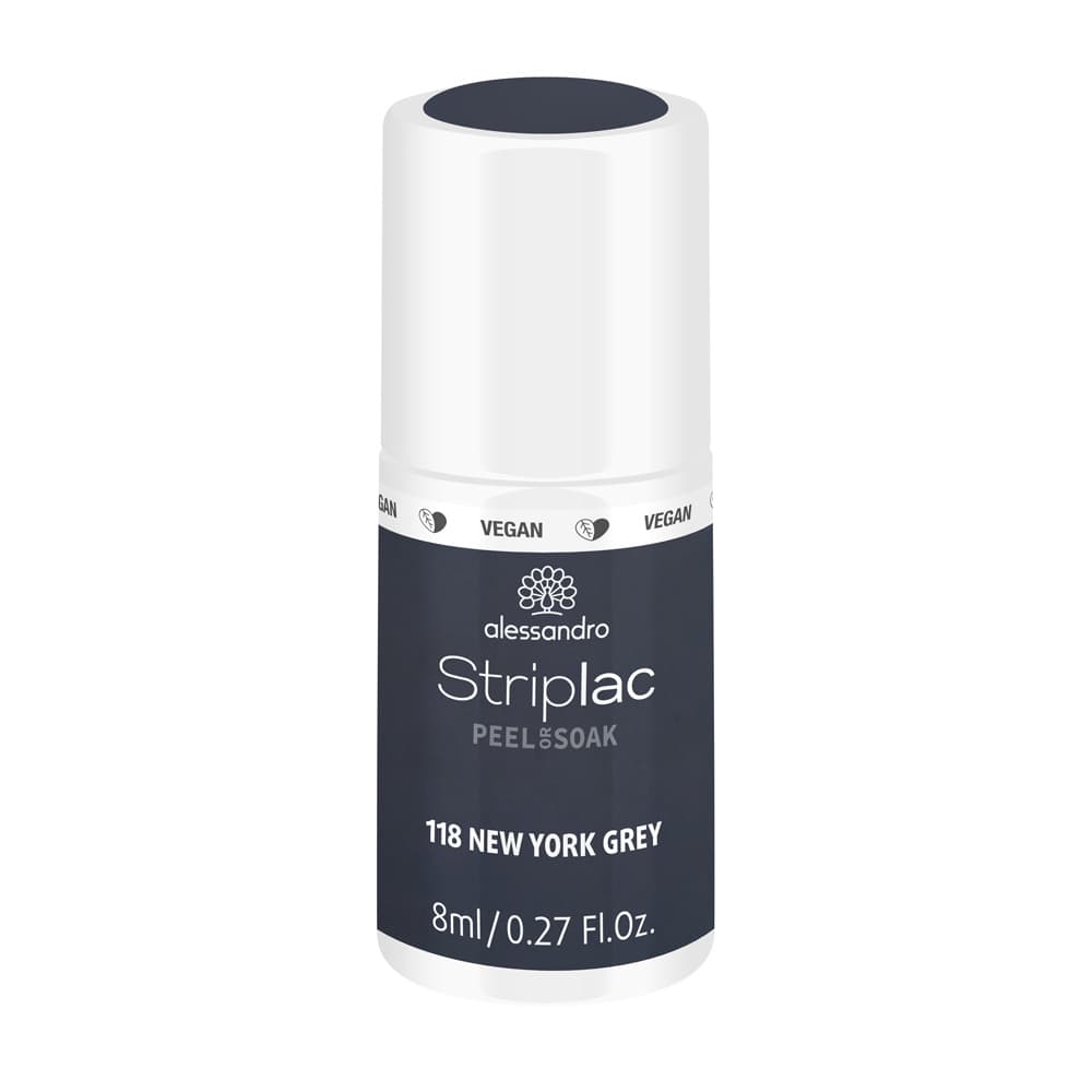 alessandro Striplac STRIPLAC PEEL OR SOAK - VEGAN New York Grey8 ml