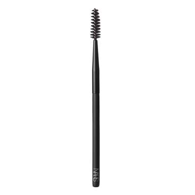 Professionelles Augenbrauen-Pinsel-Set: Abgewinkelter Pinsel & Wimpernkamm In Schwarz – Perfekt Zum Formen, Füllen & Kämmen