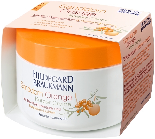 Hildegard Braukmann Sanddorn Sanddorn Orange Körper Creme 200 ml