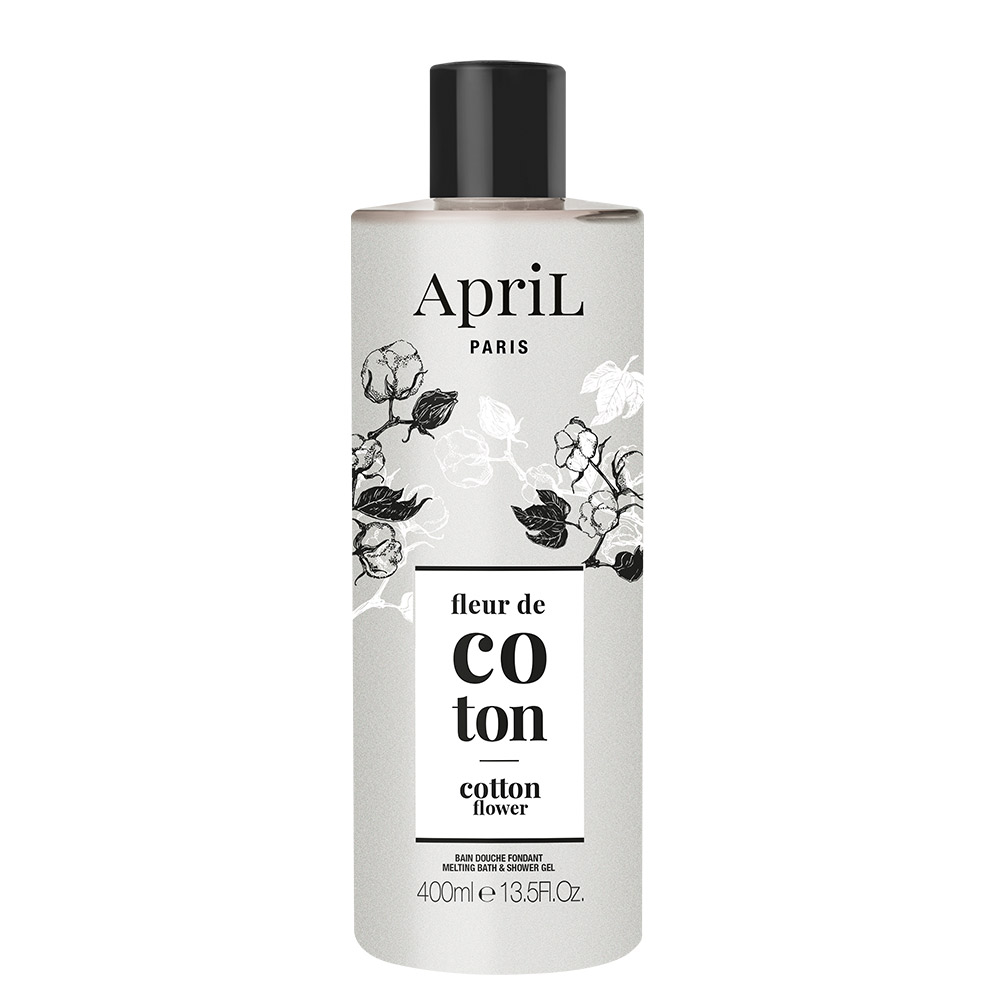 APRIL Cotton Flower Melting Shower & Bath Gel 400 ml