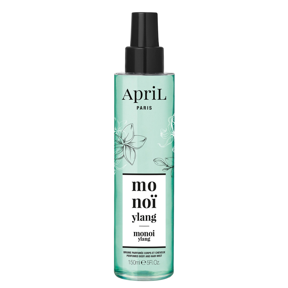 APRIL Monoi Ylang Perfumed Body and Hair Mist 150 ml