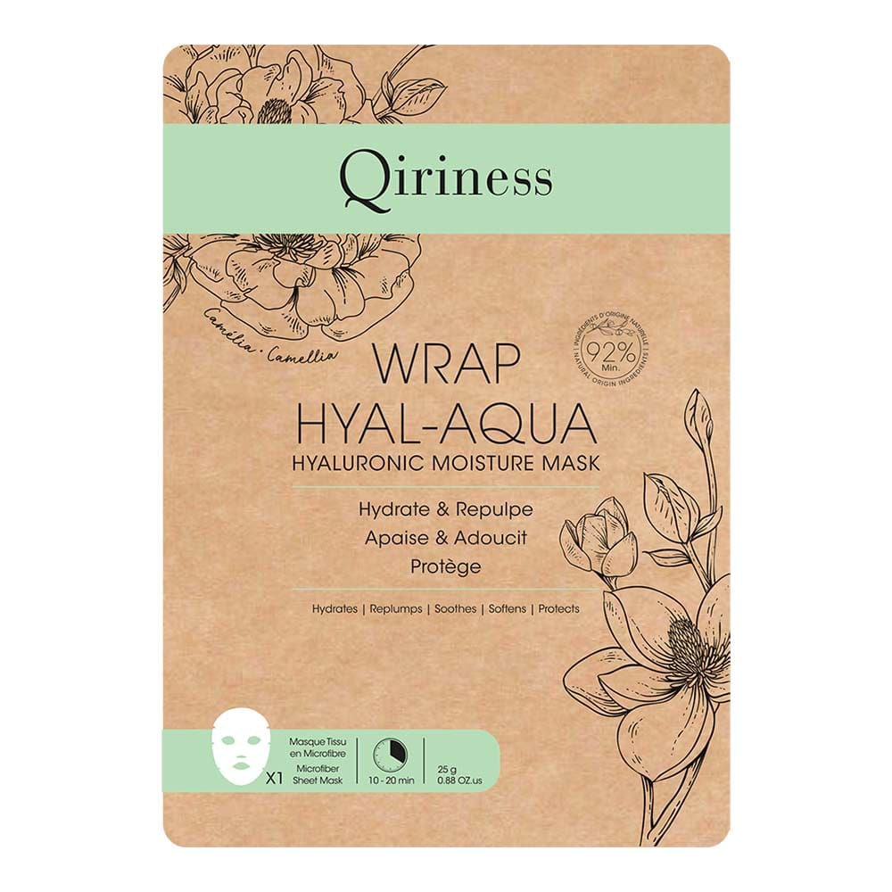 QIRINESS Masken Wrap Hyal-Aqua - Feuchtigkeitsmaske 