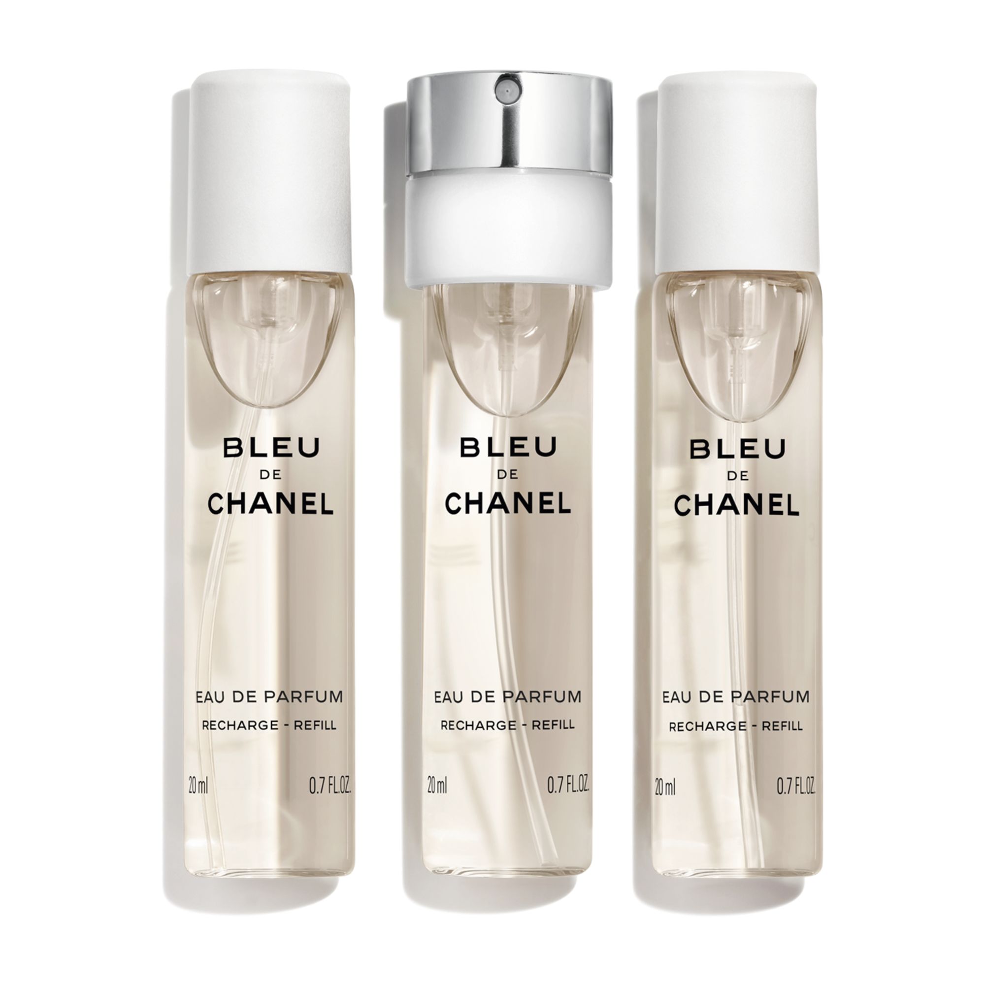 CHANEL BLEU DE CHANEL TWIST AND SPRAY REFILLABLE FLAKON – EAU DE PARFUM 60 ml