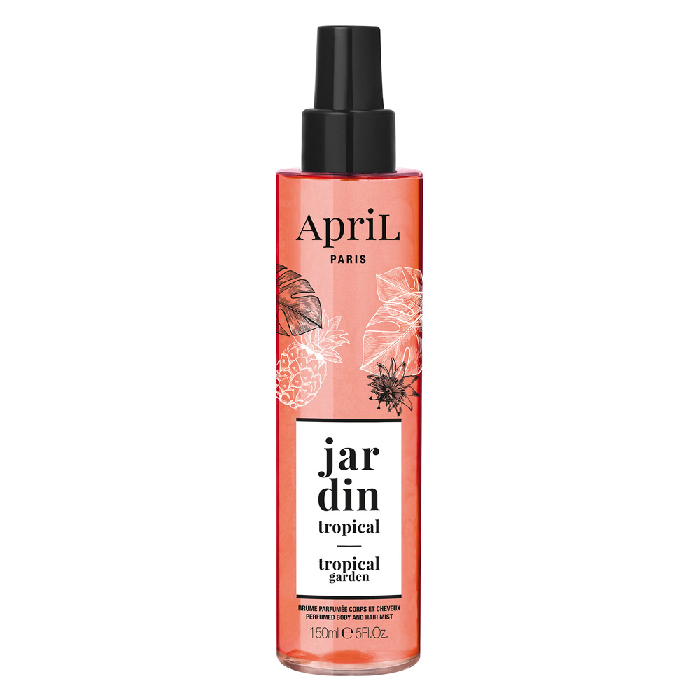 APRIL Tropical Garden Perfumed Body and Hair Mist 150 ml