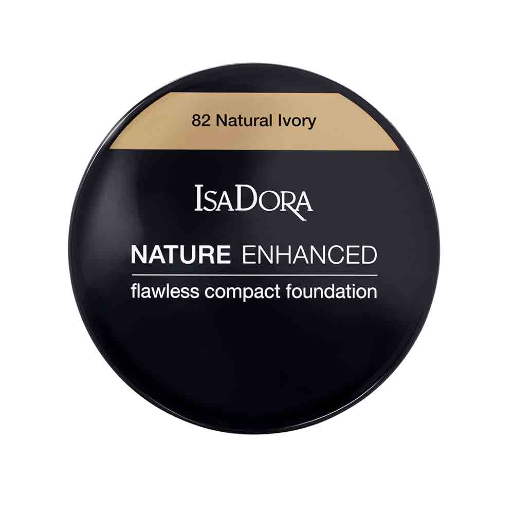 IsaDora Teint Nature Enhanced Flawless Compact Foundation 10 g Natural Ivory