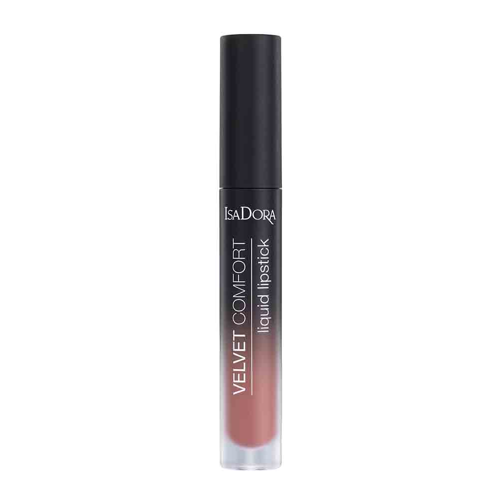 IsaDora Lippen Velvet Comfort Liquid Lipstick 4 ml Coral Rose