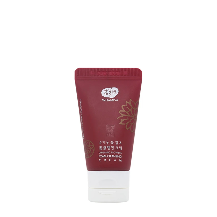 Whamisa Hautreinigung Organic Flowers Foam Cleansing Cream 20 ml