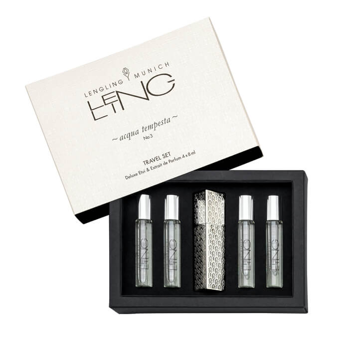 LENGLING MUNICH Sets & Geschenke No 3 ~ acqua tempesta ~ Travel Set