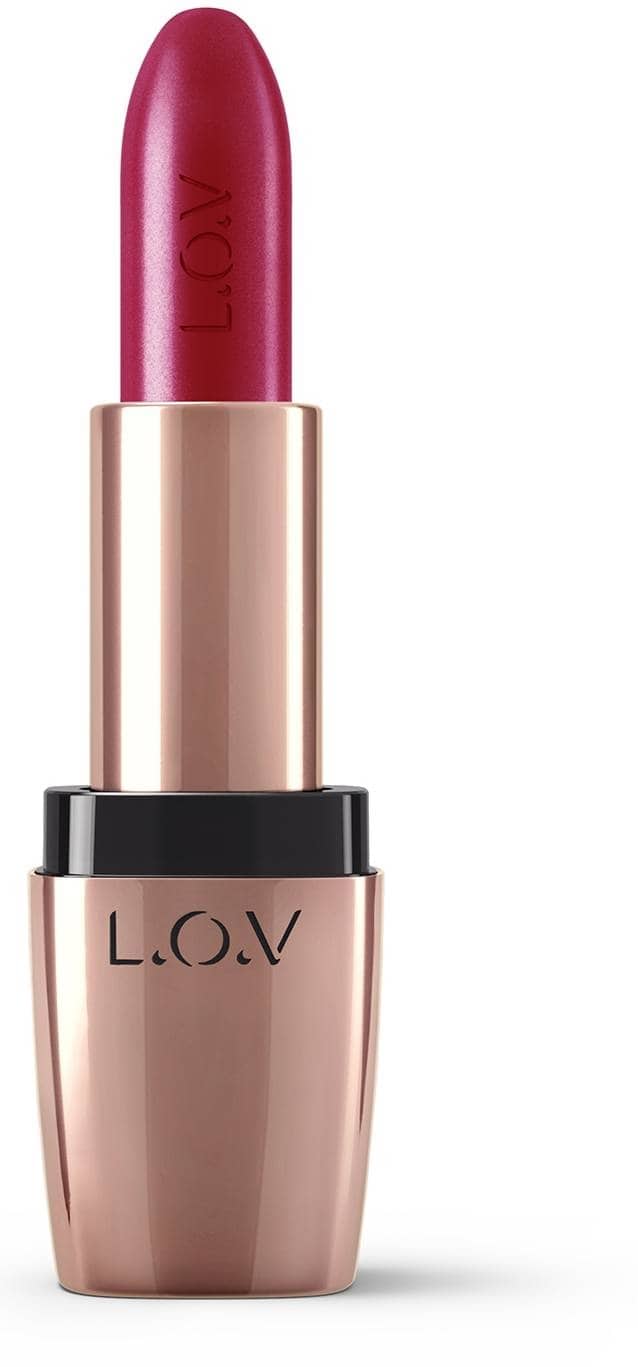 L.O.V Lippen LIPAFFAIR color & care lipstick metallic 3.7 g Atomic Prime