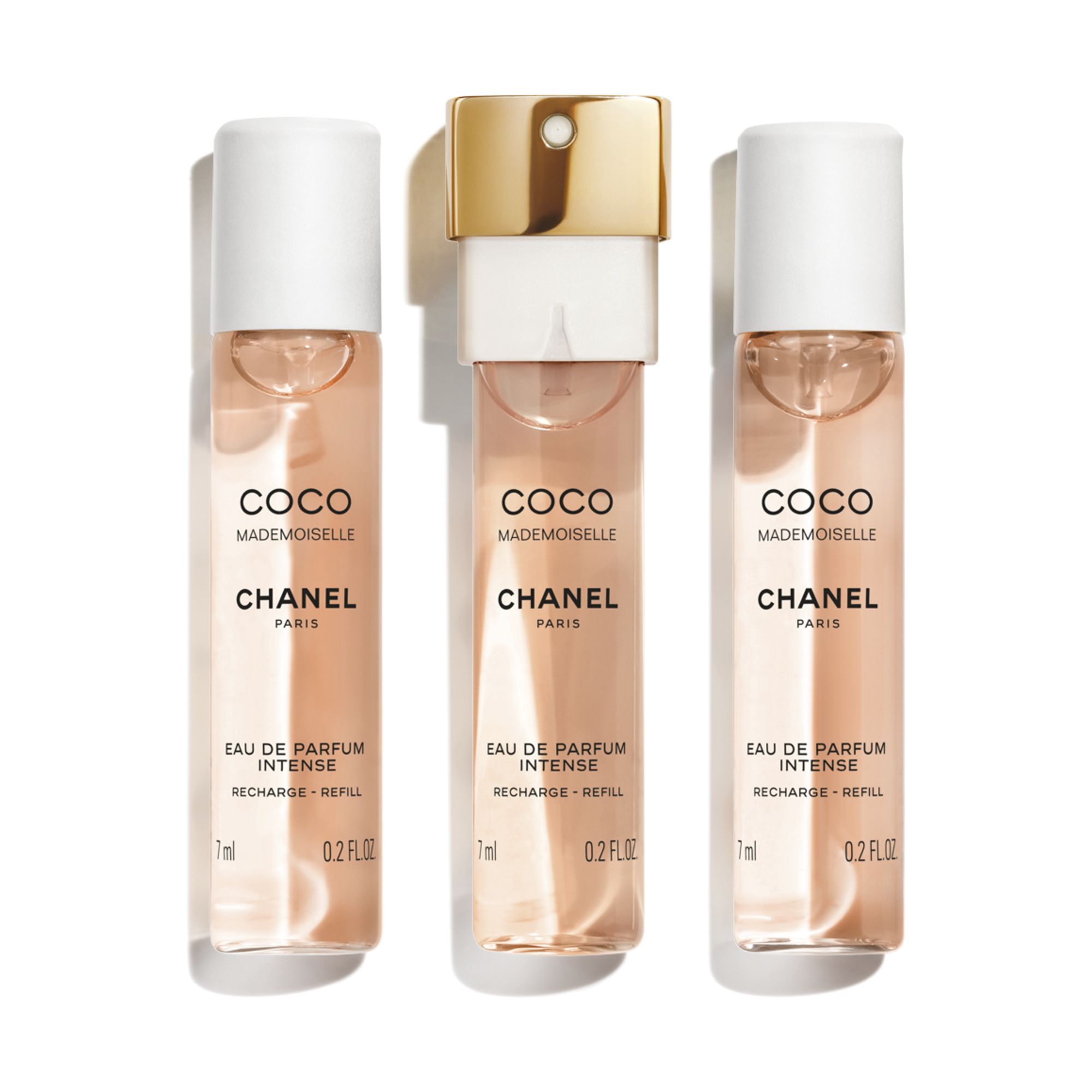 CHANEL COCO MADEMOISELLE EAU DE PARFUM INTENSE MINI TWIST AND SPRAY REFILL-SET 3 ml