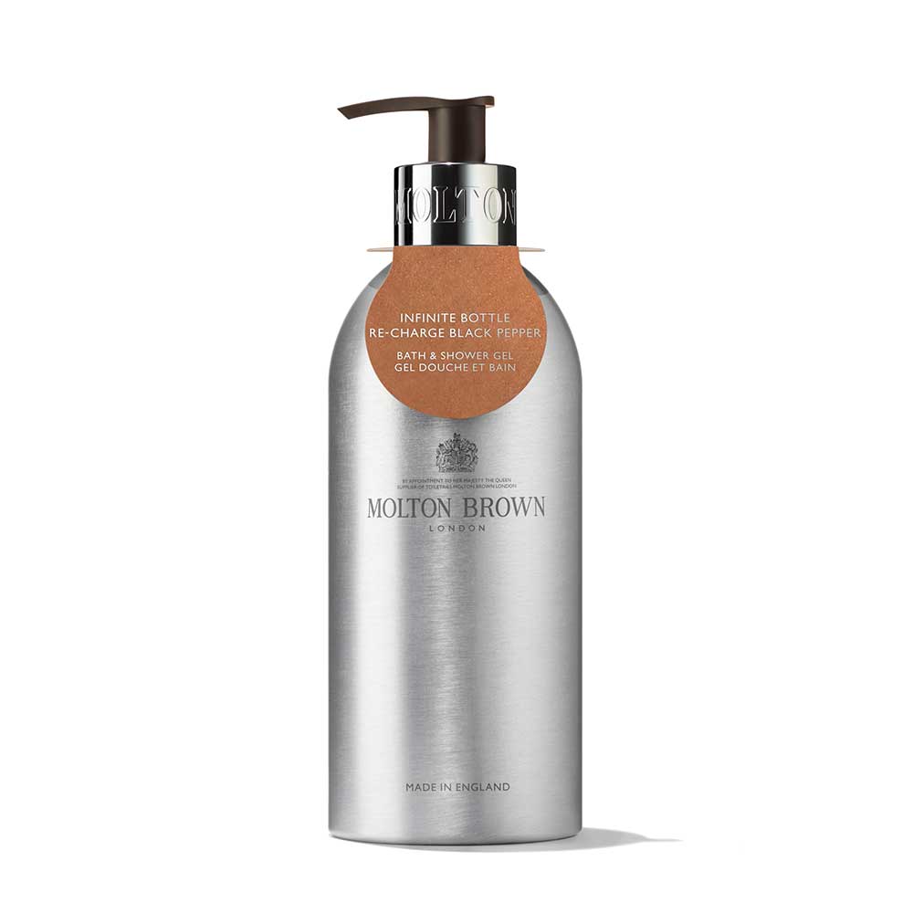 Molton Brown Bath & Body Infinite Bottle Re-Charge Black Pepper Bath & Shower Gel 400 ml