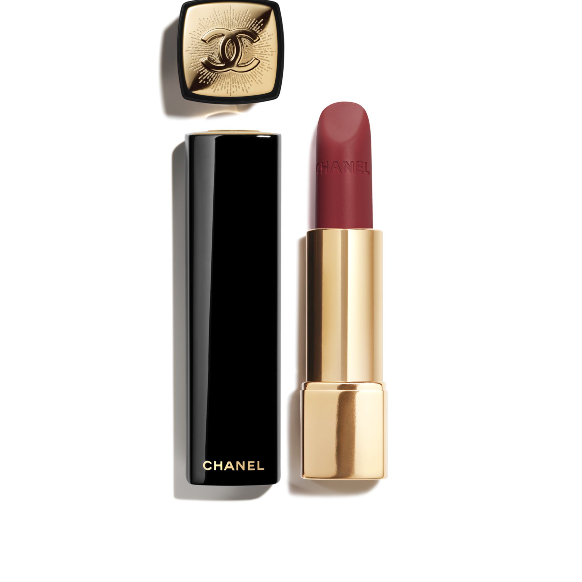 CHANEL ROUGE ALLURE VELVET LEUCHTEND MATTER LIPPENSTIFT Rouge Vie3,50 g