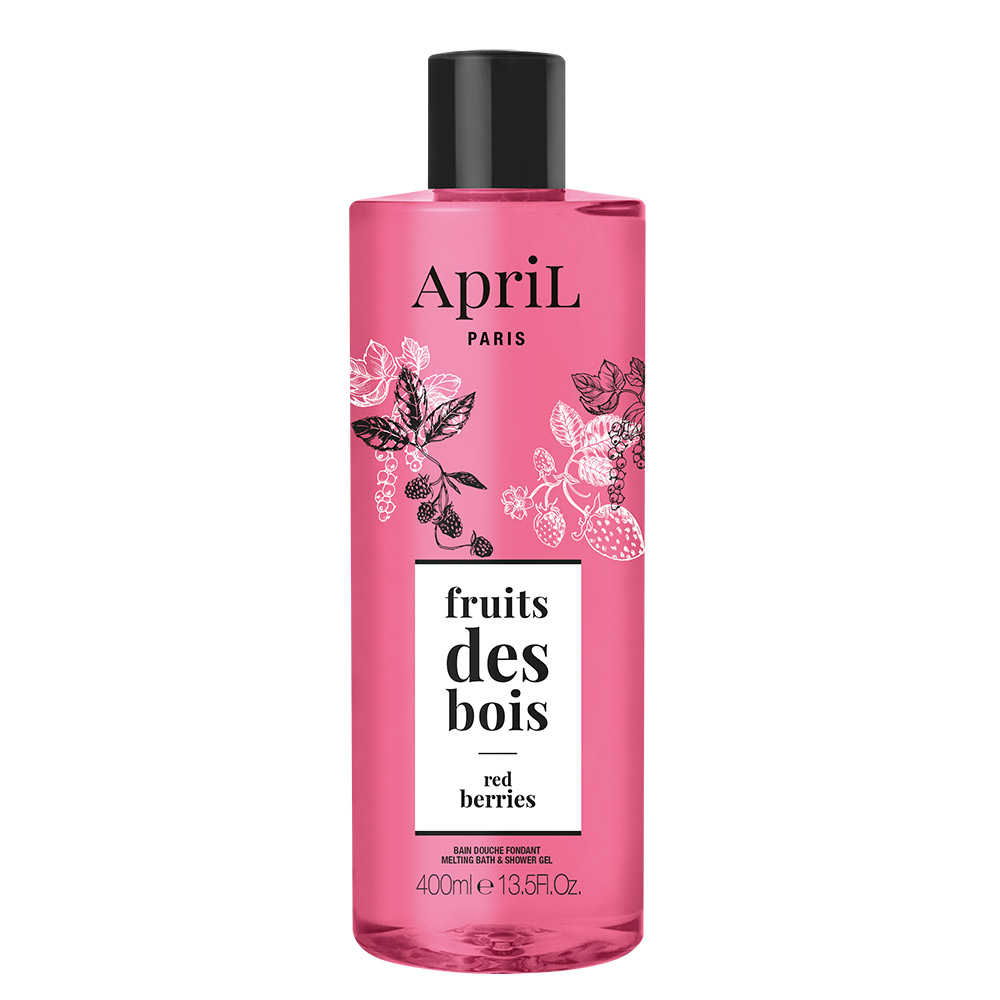 APRIL Red Berries Melting Shower & Bath Gel 400 ml