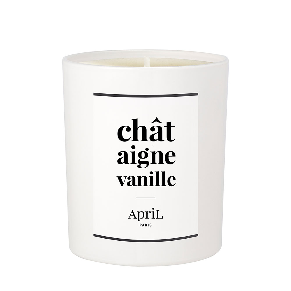APRIL Chestnut Vanilla Scented Candle 100 g