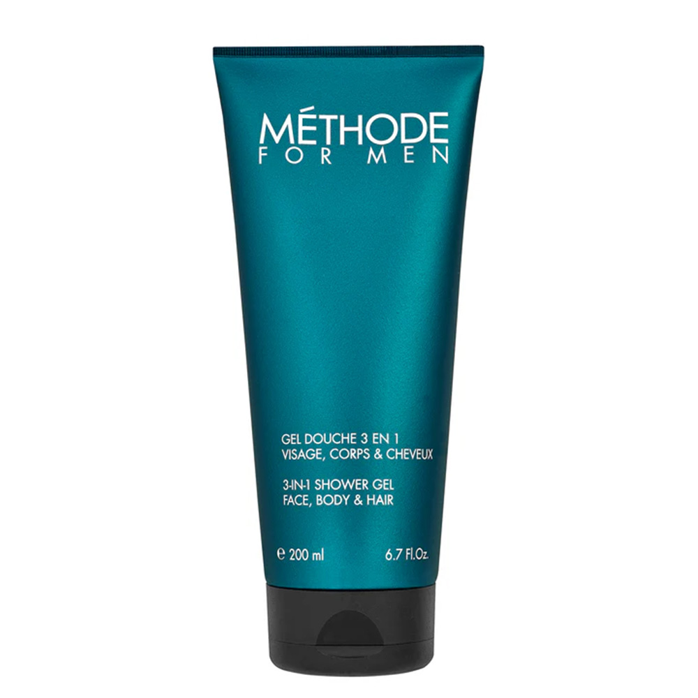 Méthode Jeanne Piaubert METHODE FOR MEN 3-in-1 Shower Gel Face, Body & Hair 200 ml