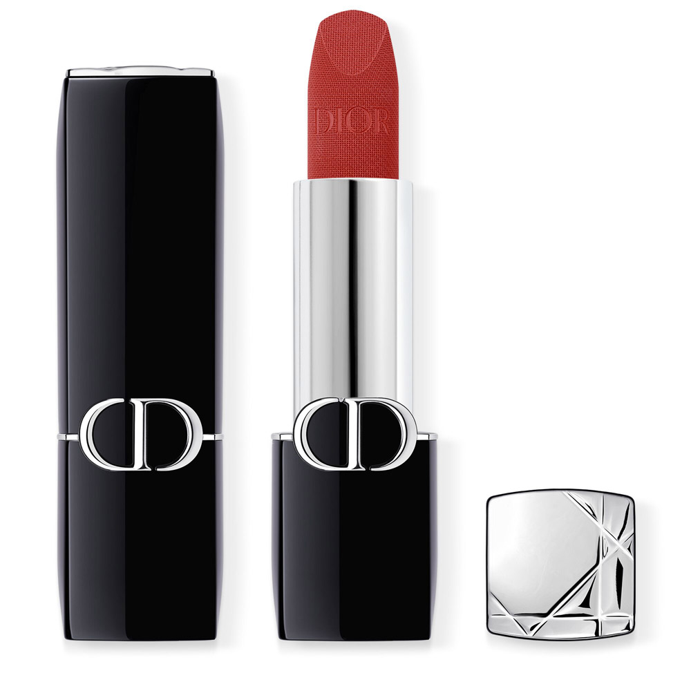 DIOR Rouge Dior Velvet Lippenstift mit Couture-Farbe - Samt- und Satin-Finish - feuchtigkeitsspendende florale Lippenpflege Together3,50 g