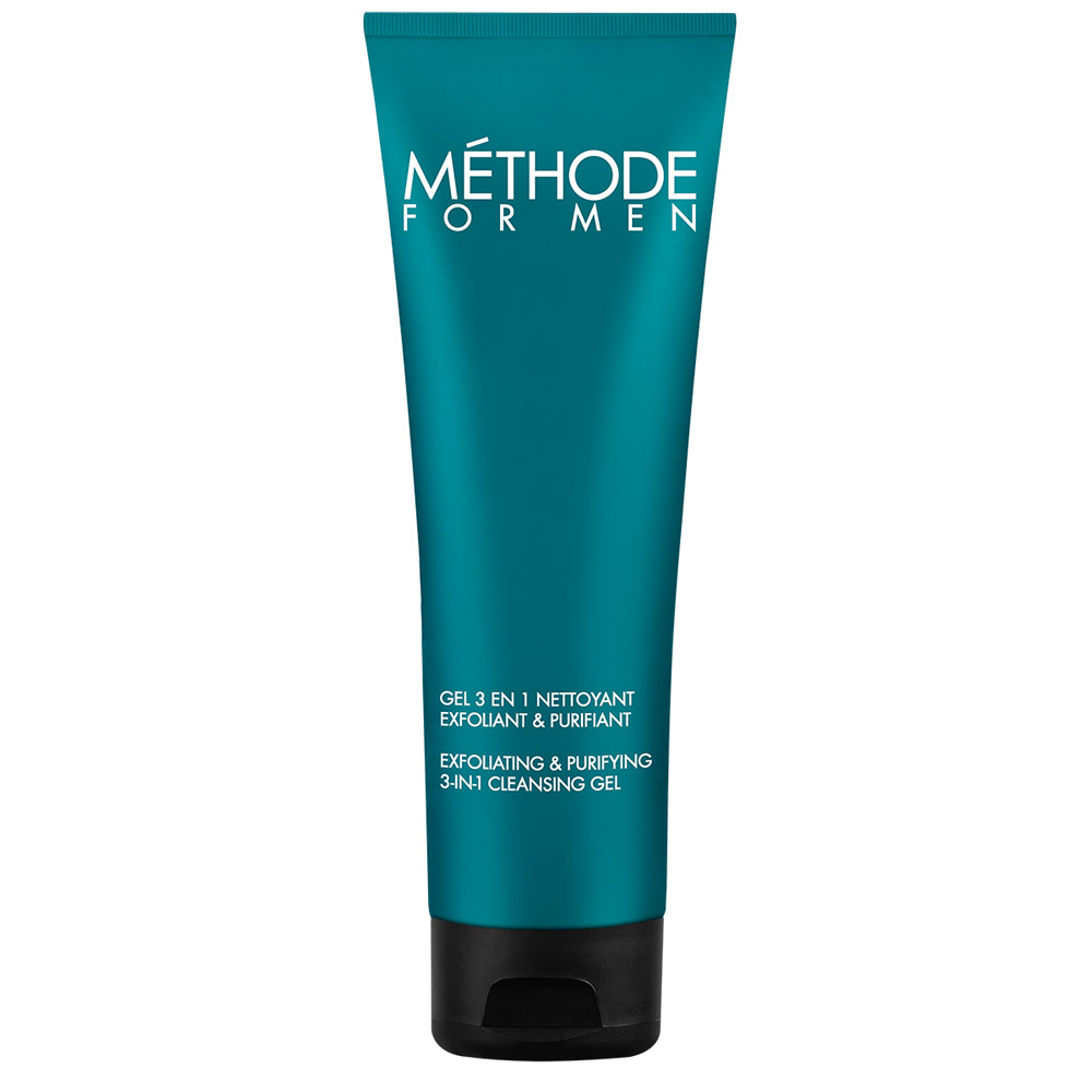 Méthode Jeanne Piaubert METHODE FOR MEN Exfoliating & Purifying 3-In-1 Cleansingel 125 ml