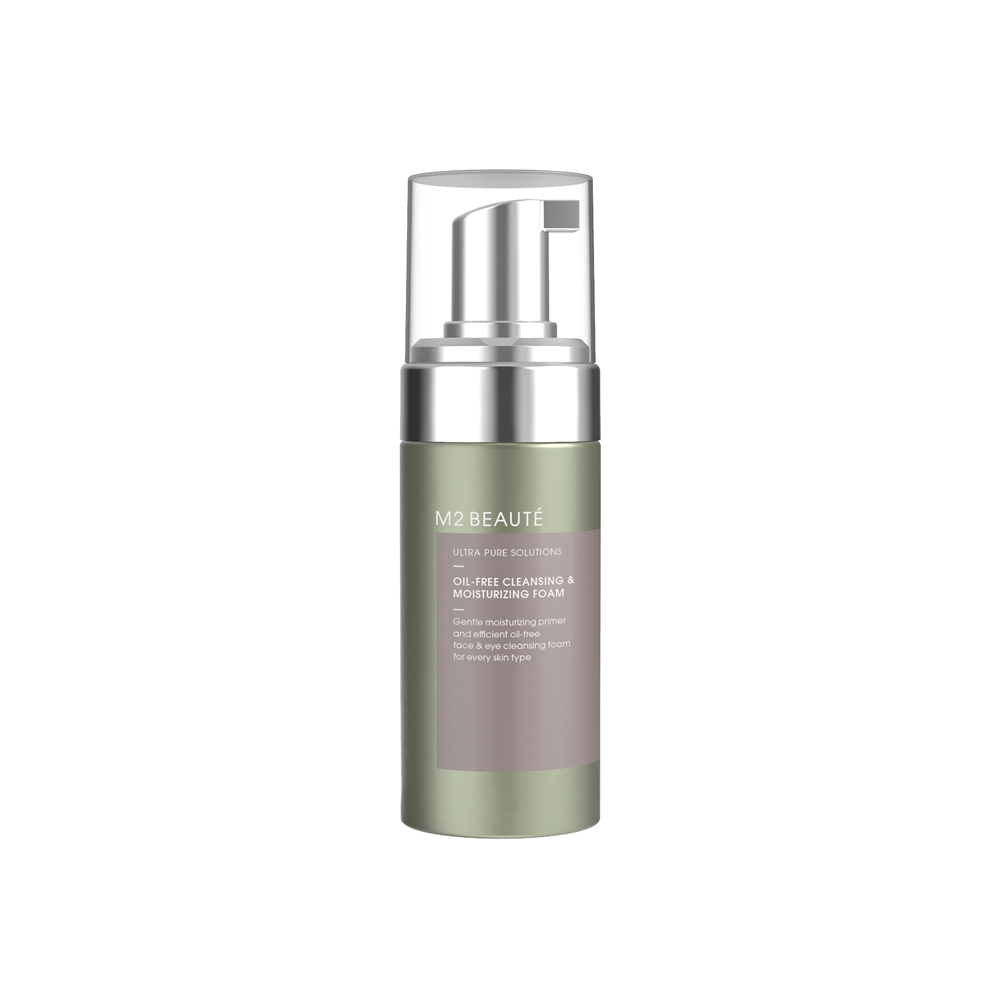 M2Beauté Ultra Pure Solutions Oil-Free Cleansing & Moisturizing Foam 100 ml