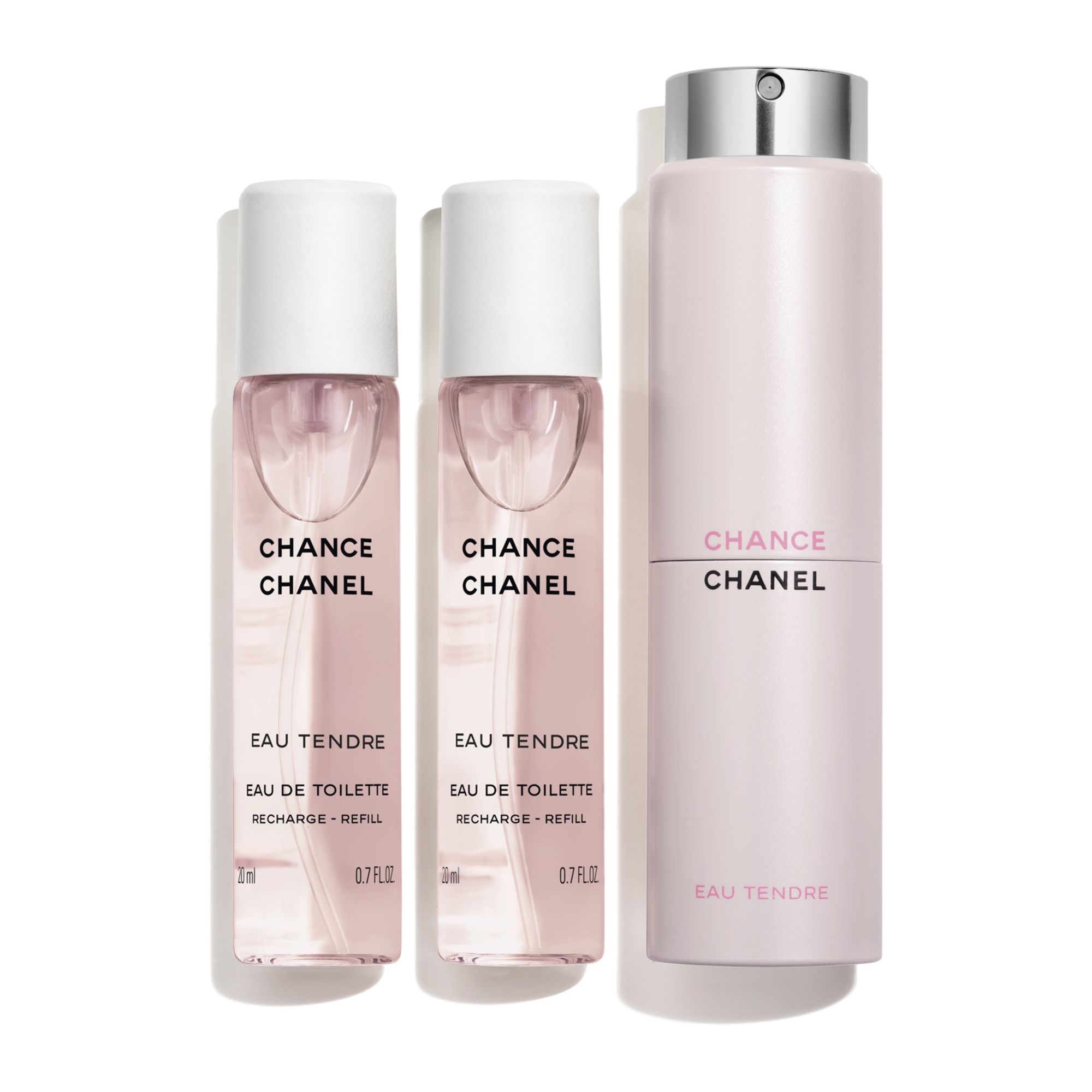 CHANEL CHANCE EAU TENDRE EAU DE TOILETTE TWIST AND SPRAY 3 ml