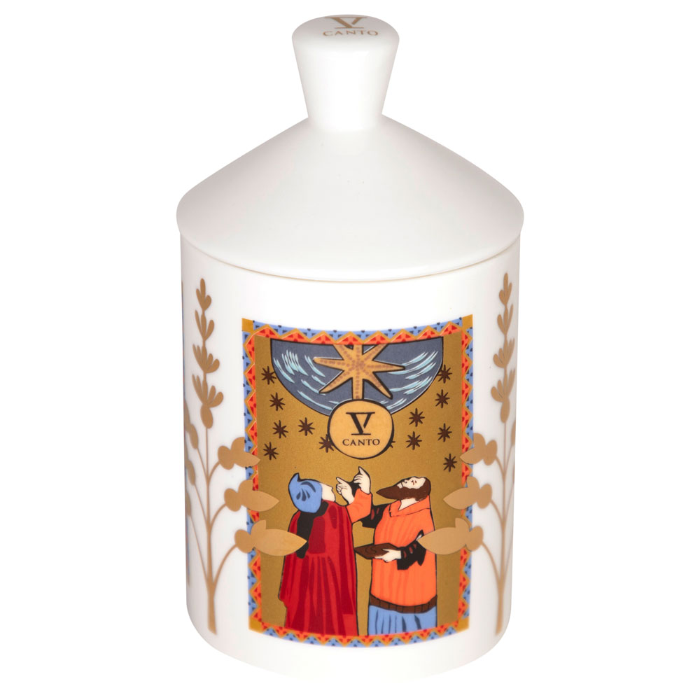 V Canto Arkano delle Stelle Ceramic Candle 330 g