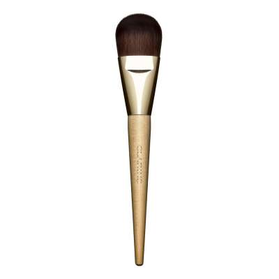 2er Set Grundierungspinsel – Dichtes Kunsthaar, Weich, Für Foundation, Puder & Creme, Golden & Pink