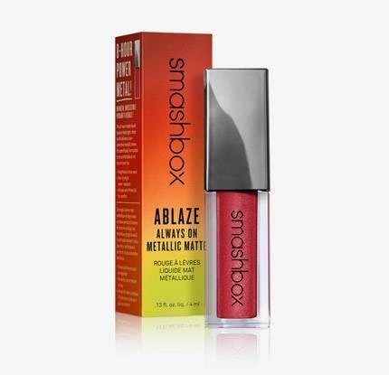 Smashbox Lippen Ablaze Always On Metallic Matte Blow Torch 4 ml