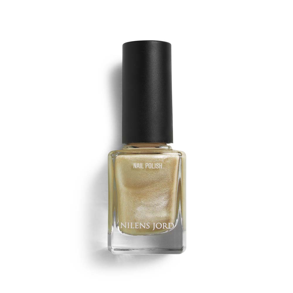Nilens Jord Nägel Nail Polish Glitter Gold11 ml