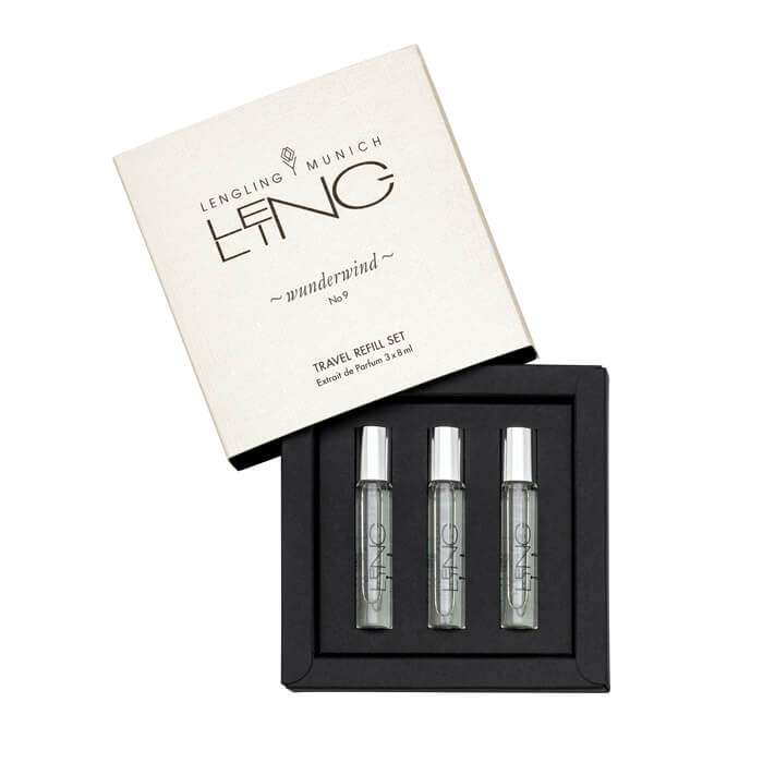 LENGLING MUNICH Sets & Geschenke No 9 Wunderwind Travel Refill Set 24 ml