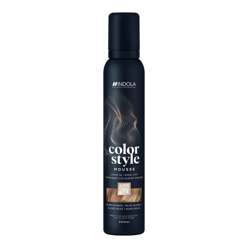 INDOLA Color Style Mousse Beige Blond200 ml
