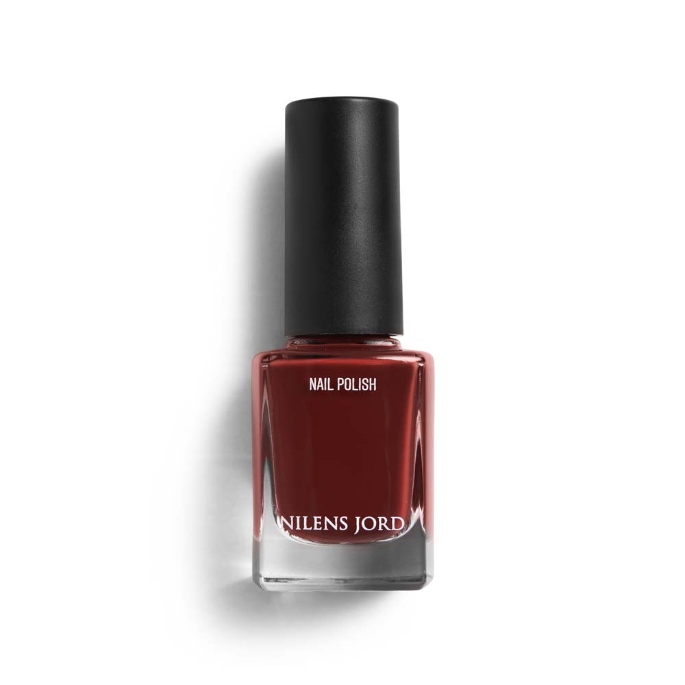 Nilens Jord Nägel Nail Polish Maroon Red11 ml