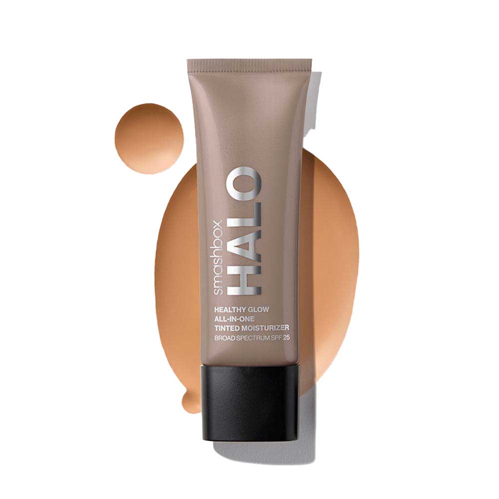 Smashbox Foundation Halo Healthy Glow All-in-One Tinted Moisturizer SPF25 Tan Medium Dark40 ml
